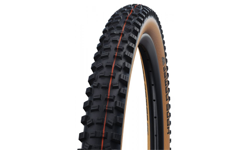 Riepa 29" Schwalbe Hans Dampf HS 491 Evo Fold TLE 65-622 / 29x2.60 Super Trail Addix Soft Bronze-Skin 