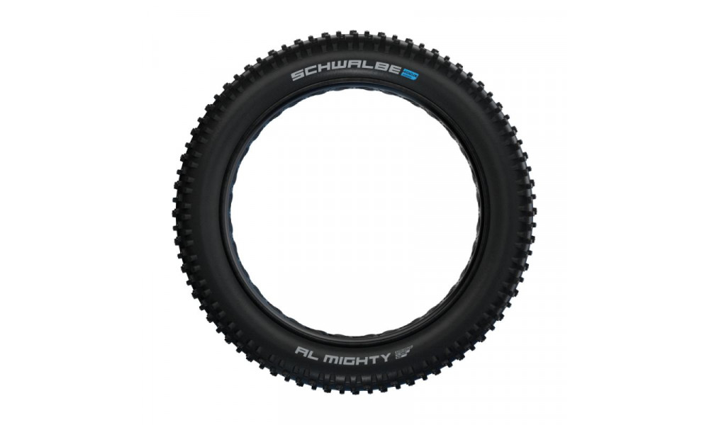 Riepa 26" Schwalbe Al Mighty HS 613, Evo Fold. 120-559 / 26x4.80 Super Ground Addix SpeedGrip Studded - 2
