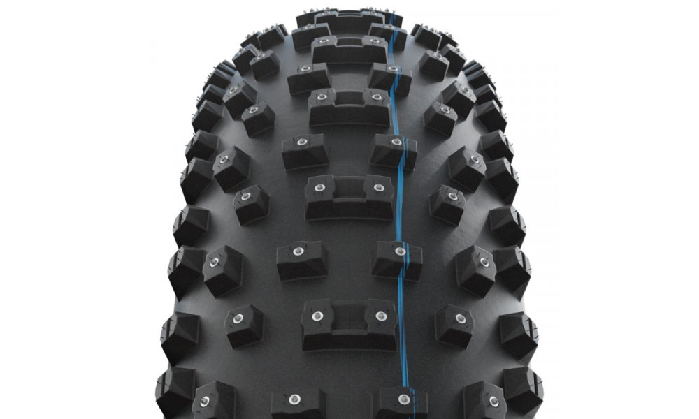 Riepa 26" Schwalbe Al Mighty HS 613, Evo Fold. 120-559 / 26x4.80 Super Ground Addix SpeedGrip Studded - 3