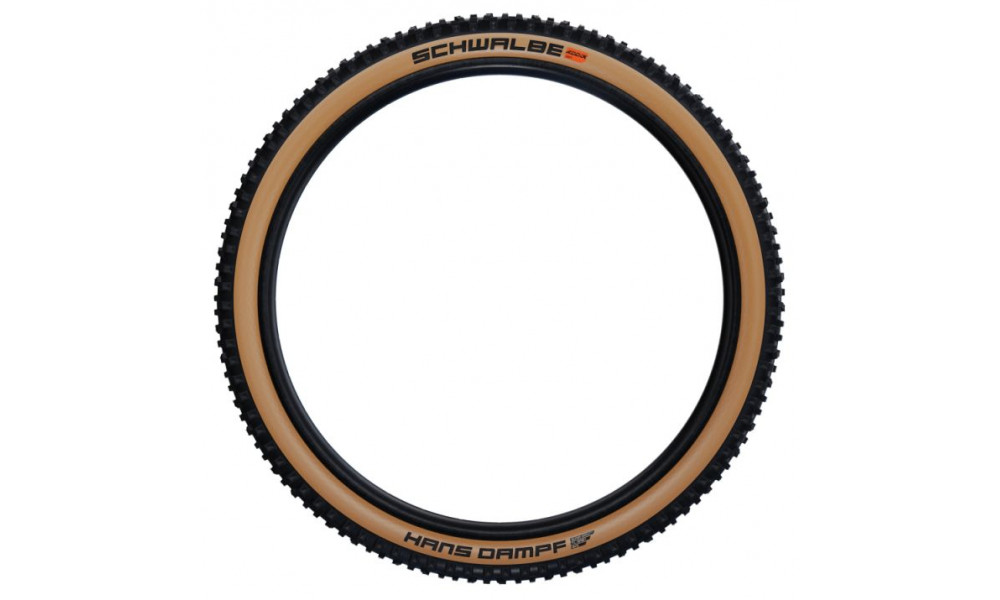 Riepa 27.5" Schwalbe Hans Dampf HS 491 Evo Fold TLE 65-584 / 27.5x2.60 Super Trail Addix Soft Bronze-Skin - 2