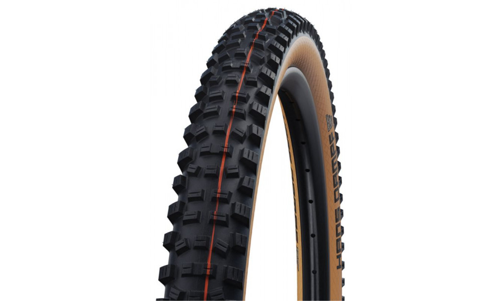 Riepa 29" Schwalbe Hans Dampf HS 491 Evo Fold TLE 60-622 / 29x2.35 Super Trail Addix Soft Bronze-Skin - 1
