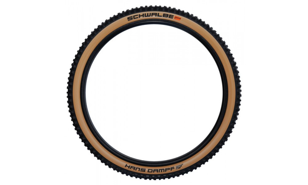 Riepa 29" Schwalbe Hans Dampf HS 491 Evo Fold TLE 60-622 / 29x2.35 Super Trail Addix Soft Bronze-Skin - 2