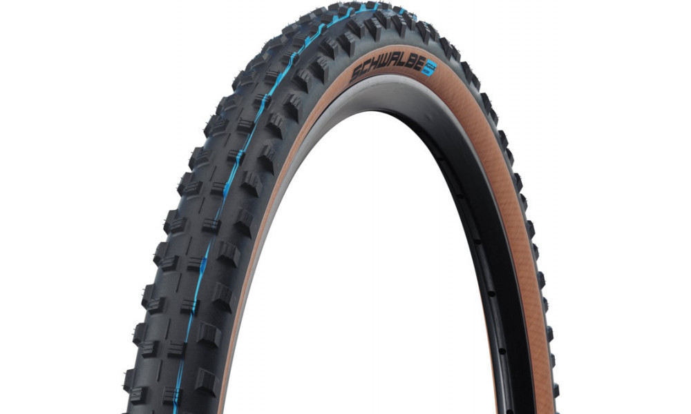 Riepa 29" Schwalbe Dirty Dan HS 417A Evo Fold TLE 60-622 / 29x2.00 Super Race Addix SpeedGrip Transparent-Skin 