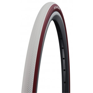 Riepa 26" Schwalbe Dunk King HS 612, Evo Fold. 25-540 / 24x1.00 White-Bordo