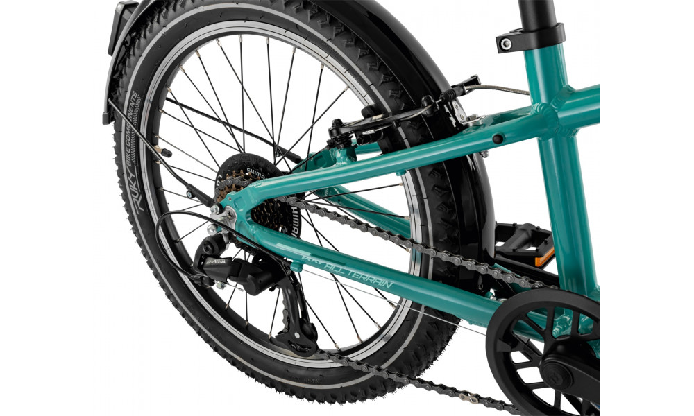 Velosipēds PUKY Cyke 26-8 Alu Active turquoise/black - 7