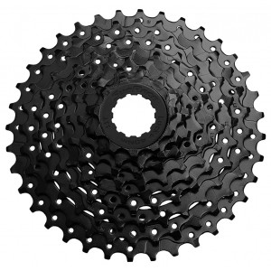 Aizmugurējais zobratu bloks SunRace CSU98 9-speed black