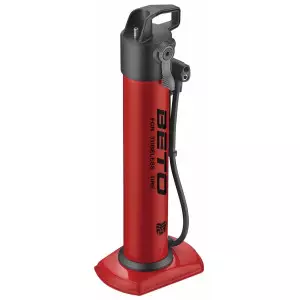 Gaisa tvertnes piepūtējs BETO CJA-001SA JetAir 160psi (tubeless) red Gaisa tvertnes piepūtējs BETO CJA-001SA JetAir 160psi (tubeless) red