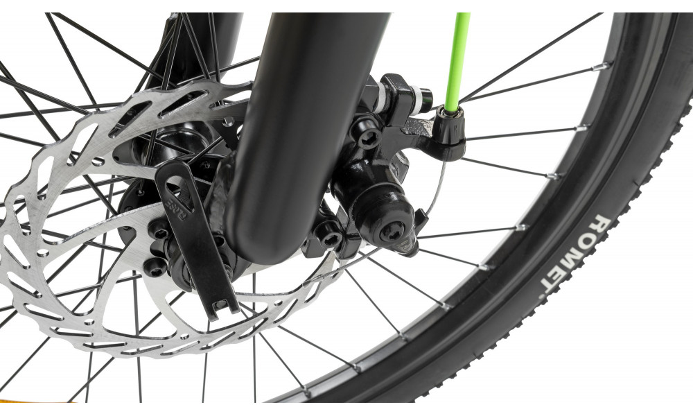 Velosipēds Romet Rambler Ragos Dirt 24 Alu black-green - 5