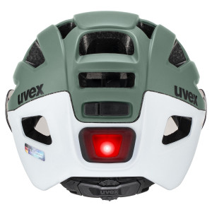 Ķivere Uvex finale visor V moss green-cloud matt