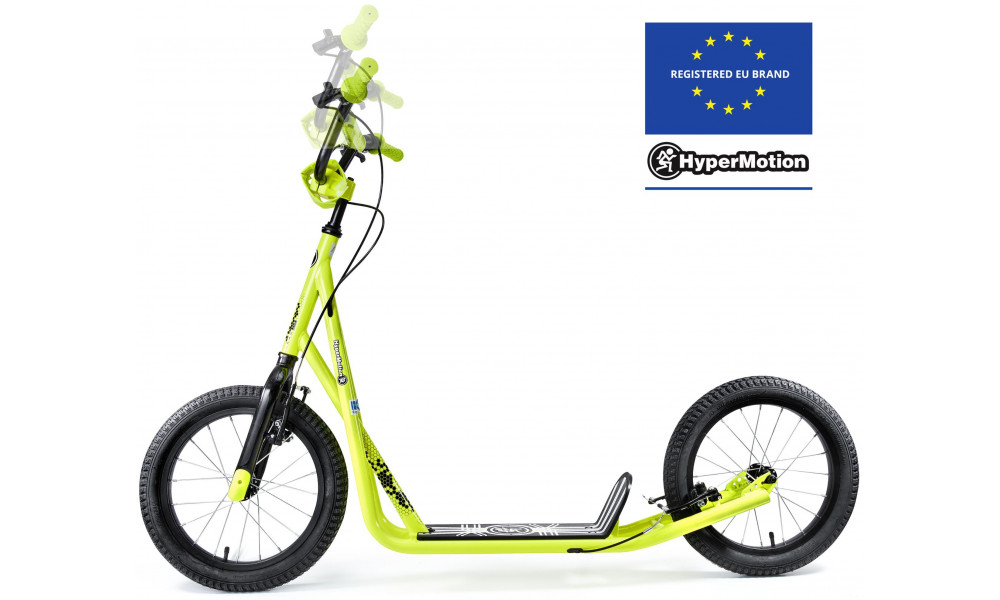 Skrejritenis HyperMotion Runkie 16" yellow - 7