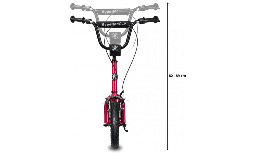 Skrejritenis HyperMotion Ruby 12" red - 6