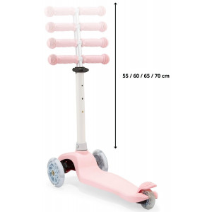 Skrejritenis HyperMotion Tringo LED pink