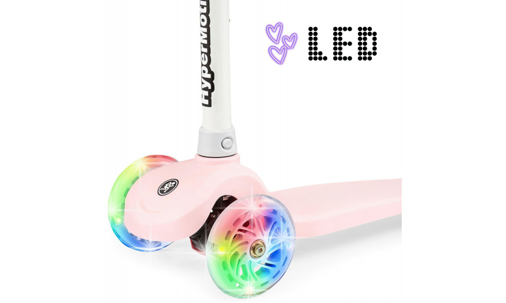 Skrejritenis HyperMotion Tringo LED pink - 8