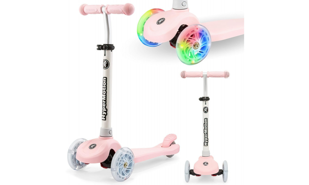Skrejritenis HyperMotion Tringo LED pink - 9