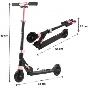 Skrejritenis HyperMotion Wally black-pink