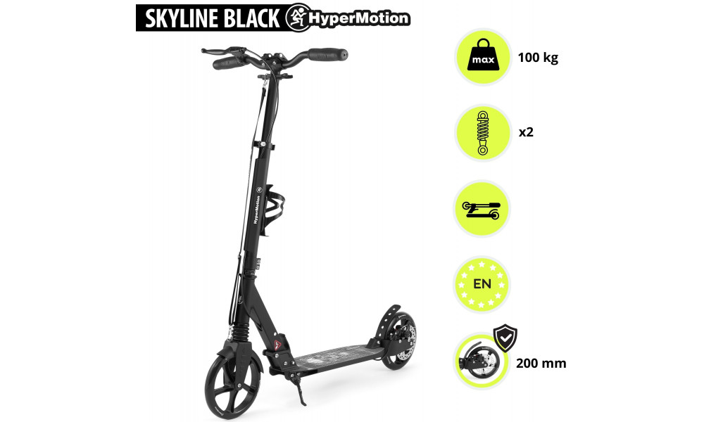 Skrejritenis HyperMotion Skyline black - 3