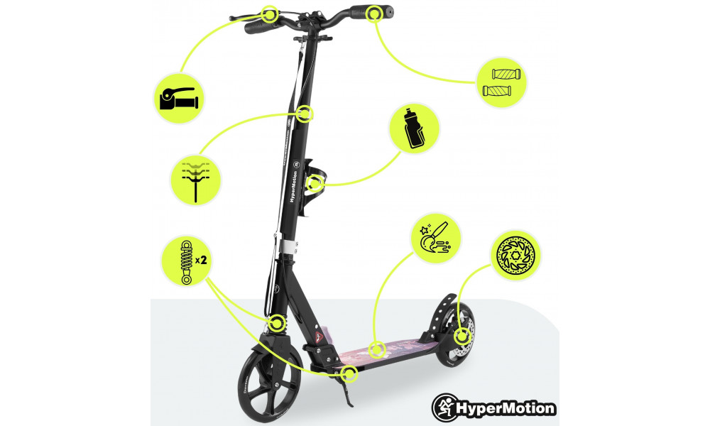 Skrejritenis HyperMotion Skyline black-pink - 7