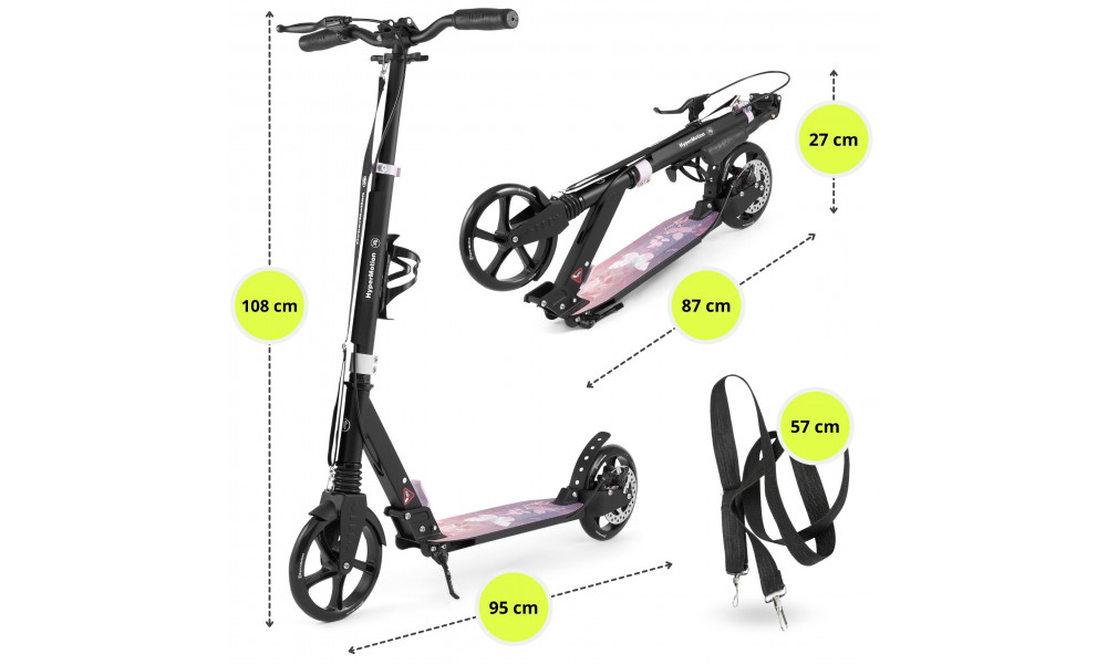 Skrejritenis HyperMotion Skyline black-pink - 14