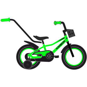 Velosipēds Karbon Comet 12 green neon