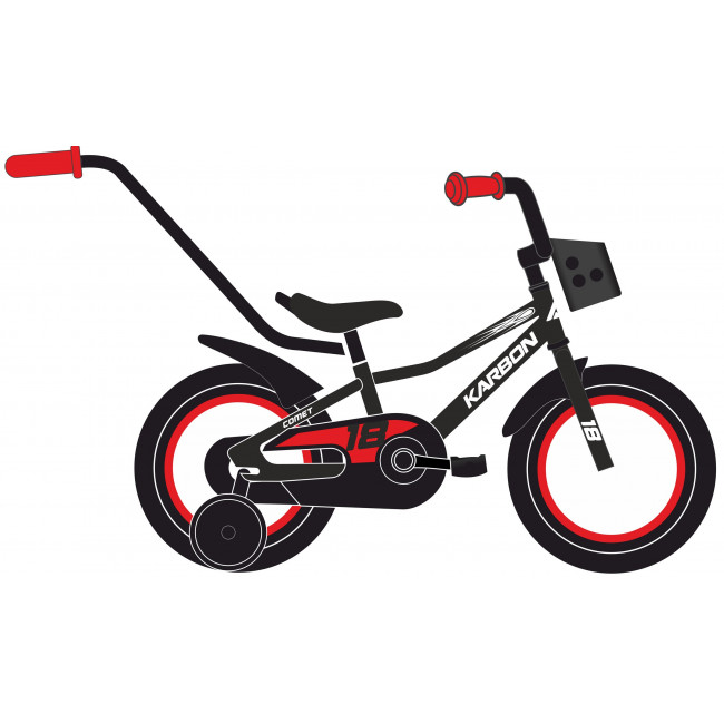Velosipēds Karbon Comet 18 black