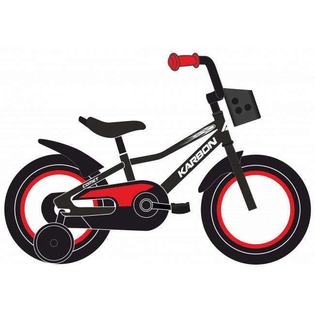 Velosipēds Karbon Comet 20 black