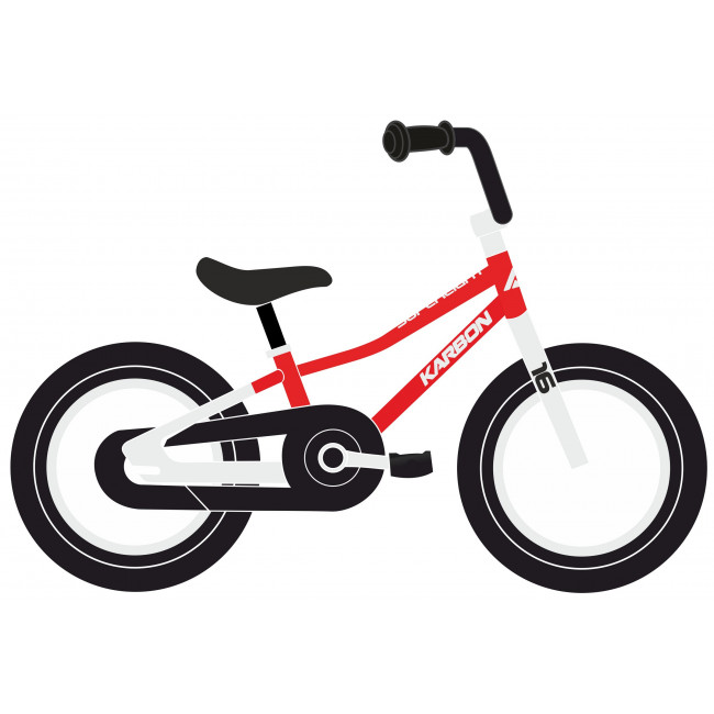 Velosipēds Karbon Superlight Automatic 16 red