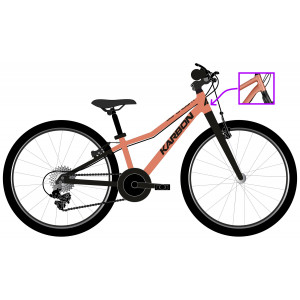 Velosipēds Karbon Superlight 26 copper
