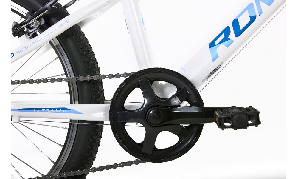 Velosipēds Romet Rambler 20 KID 1 2025 white-blue - 3
