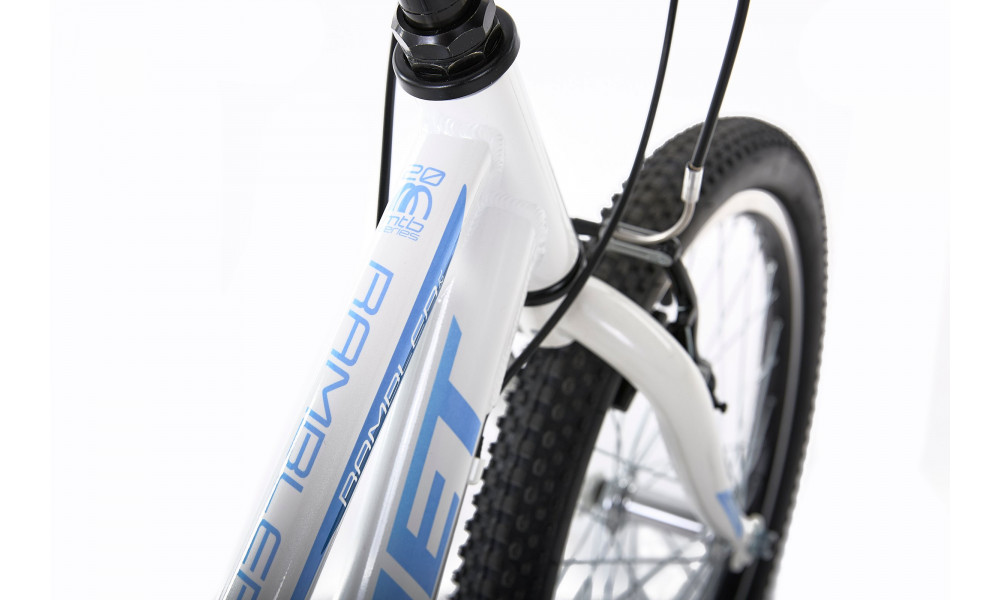 Velosipēds Romet Rambler 20 KID 1 2025 white-blue - 6