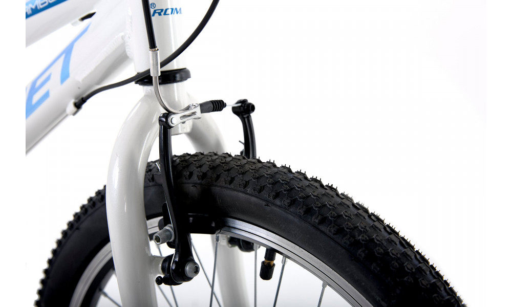Velosipēds Romet Rambler 20 KID 1 2025 white-blue - 7