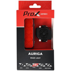 Aizmugurējais lukturis ProX Auriga COB LED Brake Alarm 300Lm Memory USB