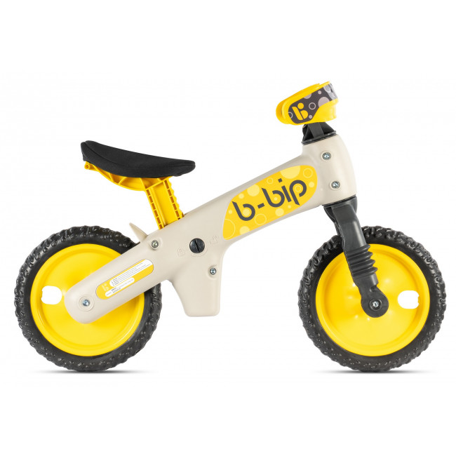 Balansēšanas velosipēds Bellelli B-Bip silk grey-yellow