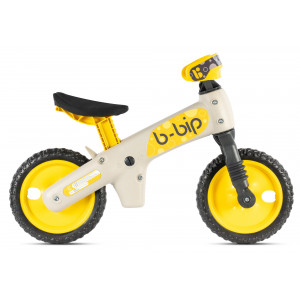 Balansēšanas velosipēds Bellelli B-Bip silk grey-yellow