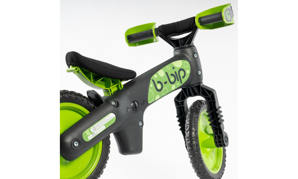 Balansēšanas velosipēds Bellelli B-Bip dark grey-green - 3