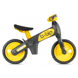 Balansēšanas velosipēds Bellelli B-Bip dark grey-yellow