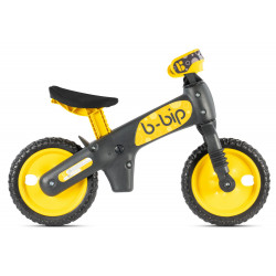 Balansēšanas velosipēds Bellelli B-Bip dark grey-yellow