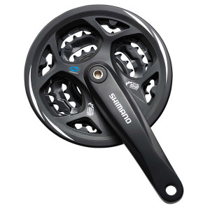 Priekšējie zobratu blok Shimano ALTUS FC-M311-42T 175MM 7/8-speed black