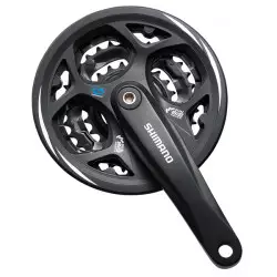 Priekšējie zobratu blok Shimano ALTUS FC-M311-42T 175MM 7/8-speed black