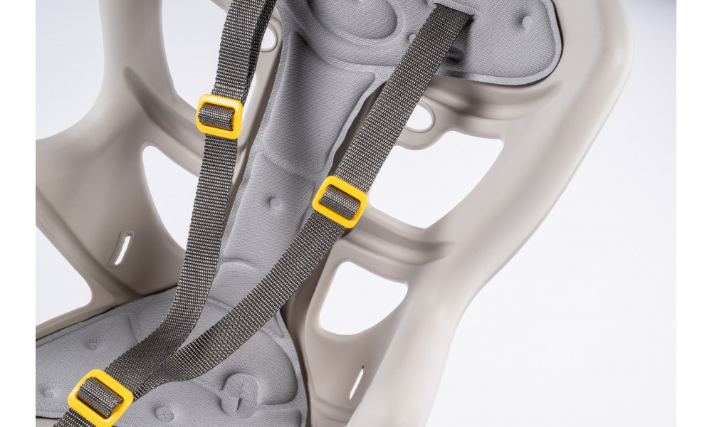 Bērnu sēdeklis Bellelli Pepe carrier silk grey - 8