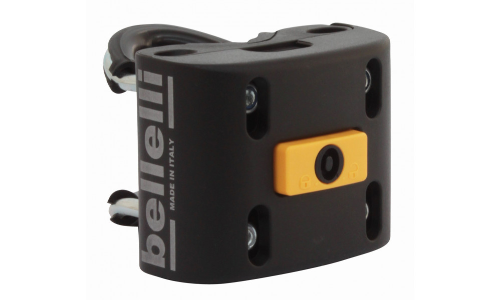 Bērnu sēdeklis Bellelli Freccia B-fix front black - 2