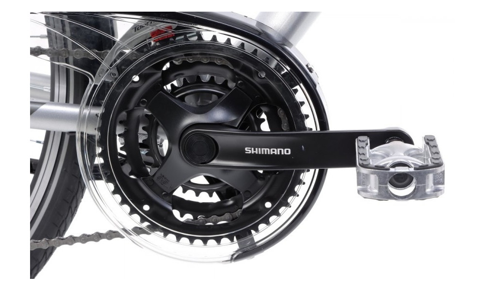 Velosipēds Romet Wagant 5 28" 2022 silver-graphite - 19