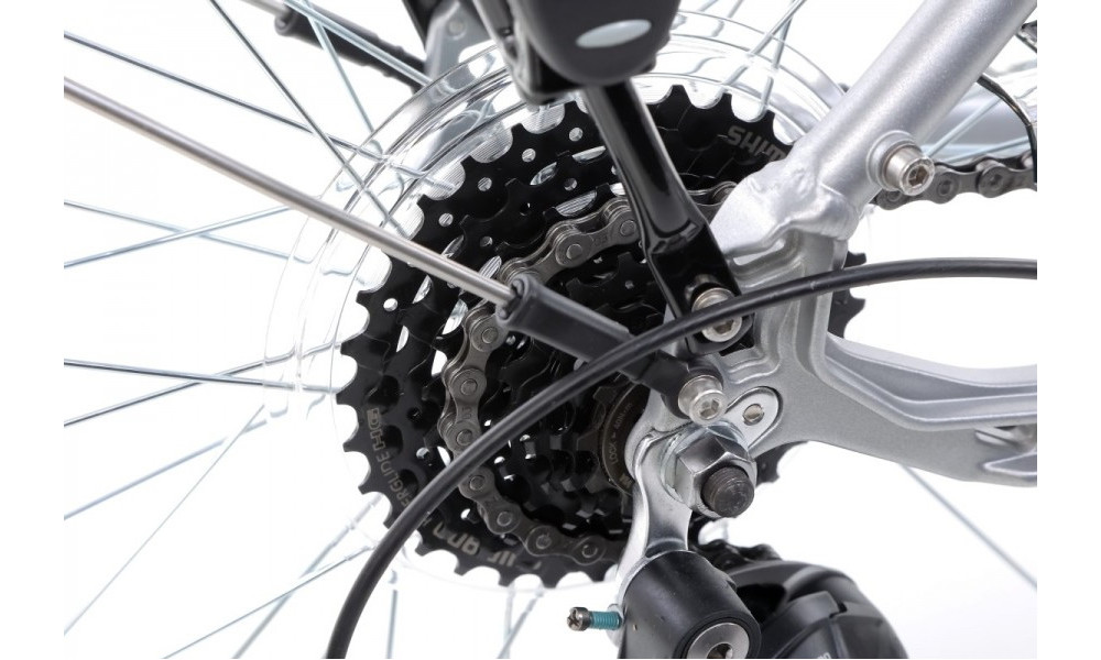 Velosipēds Romet Wagant 5 28" 2022 silver-graphite - 31