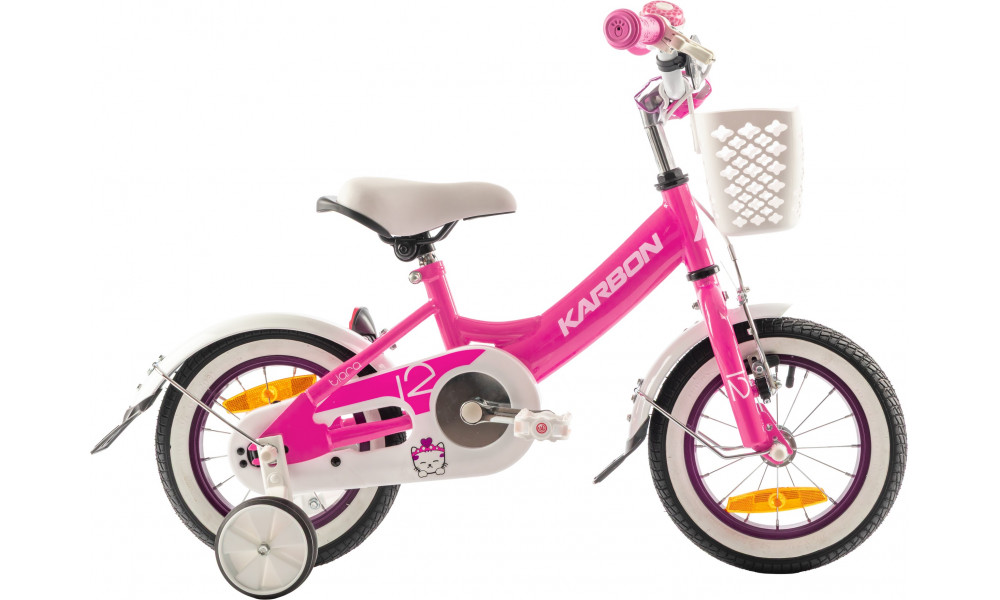 Velosipēds Karbon Tiara 12 pink - 8