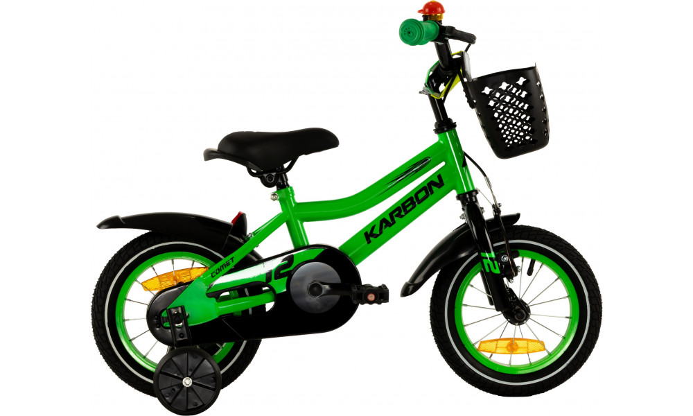 Velosipēds Karbon Comet 12 green neon - 9
