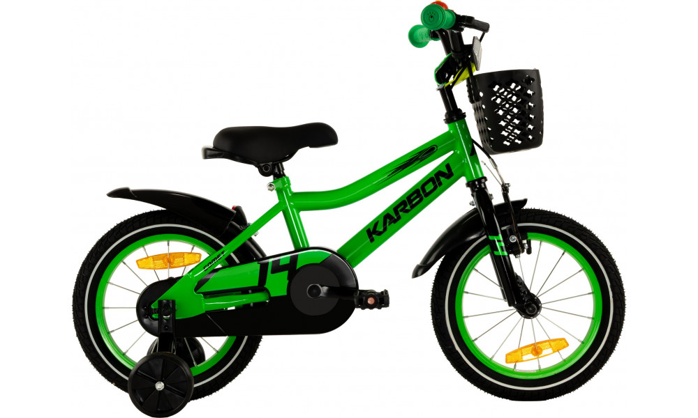 Velosipēds Karbon Comet 14 green neon - 9