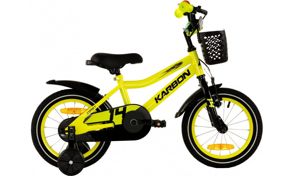 Velosipēds Karbon Comet 14 lime - 8