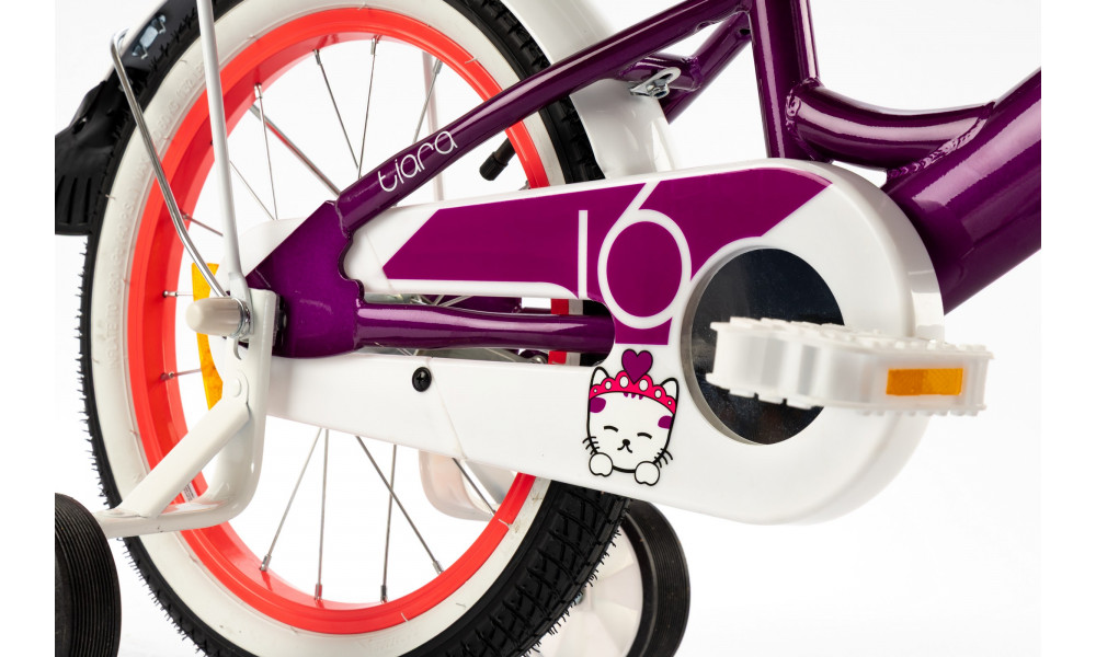 Velosipēds Karbon Tiara 16 violet - 5