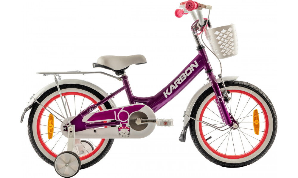 Velosipēds Karbon Tiara 16 violet - 9