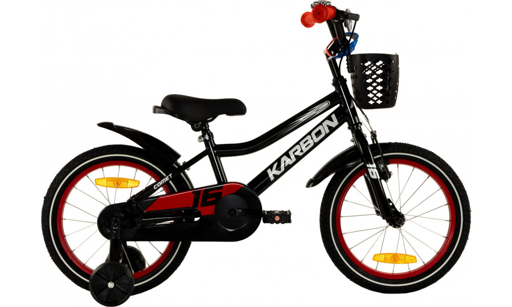 Velosipēds Karbon Comet 16 black - 17