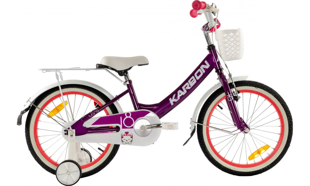 Velosipēds Karbon Tiara 18 violet - 9